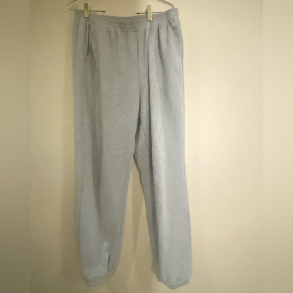 Grey sweatpants